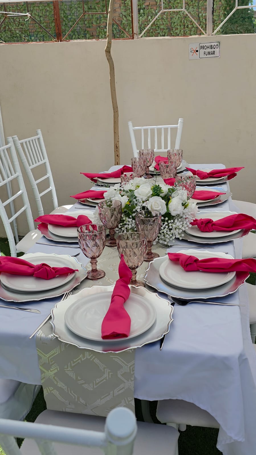 Evento social petite en Jardín de las Hadas Saltillo
